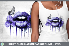 GorgeousBS04 Purple Drips Shirt design.
