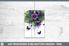 GorgeousBS04 Purple Drips Air Freshener design.