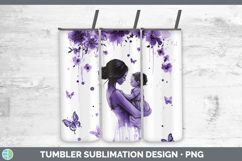 GorgeousBS04 Purple Drips Tumbler design.