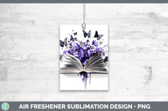 GorgeousBS04 Purple Drips Air Freshener design.