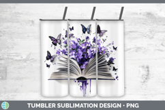 GorgeousBS04 Purple Drips Tumbler design.