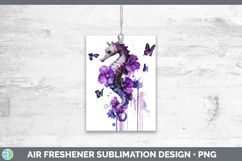 GorgeousBS04 Purple Drips Air Freshener design.