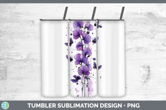 GorgeousBS04 Purple Drips Tumbler design.