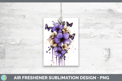 GorgeousBS04 Purple Drips Air Freshener design.