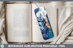 GorgeousBS04 Thick Paint Bookmark design.