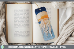 GorgeousBS04 Thick Paint Bookmark design.