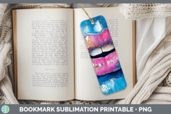 GorgeousBS04 Thick Paint Bookmark design.