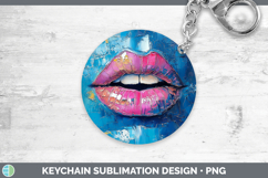 GorgeousBS04 Thick Paint Keychain design.