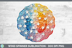 GorgeousBS04 Thick Paint Wind Spinner design.