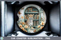 GorgeousBS05 Bookshelf Car Coaster design.