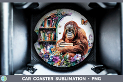 GorgeousBS05 Bookshelf Car Coaster design.