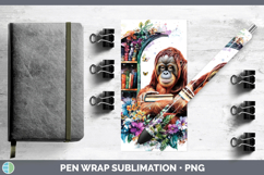 GorgeousBS05 Bookshelf Pen Wrap design.
