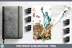 GorgeousBS05 Bookshelf Pen Wrap design.
