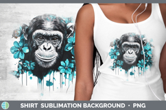 GorgeousBS05 Teal Drips Shirt design.