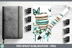 GorgeousBS05 Teal Drips Pen Wrap design.