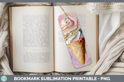 GorgeousBS05 Thick Paint Bookmark design.