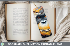 GorgeousBS05 Thick Paint Bookmark design.