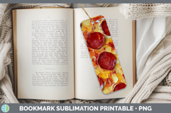 GorgeousBS05 Thick Paint Bookmark design.