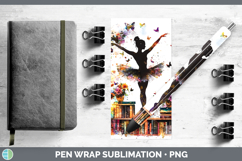 GorgeousBS06 Bookshelf Pen Wrap design.