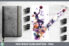 GorgeousBS06 Bookshelf Pen Wrap design.