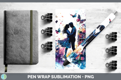 GorgeousBS06 Bookshelf Pen Wrap design.