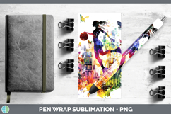 GorgeousBS06 Bookshelf Pen Wrap design.