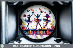 GorgeousBS06 Bookshelf Car Coaster design.