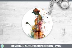 GorgeousBS06 Bookshelf Keychain design.