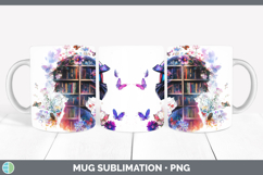 GorgeousBS06 Bookshelf Mug Wrap design.
