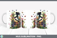 GorgeousBS06 Bookshelf Mug Wrap design.
