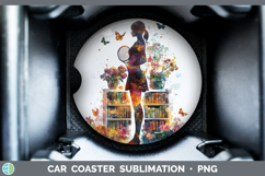 GorgeousBS06 Bookshelf Car Coaster design.