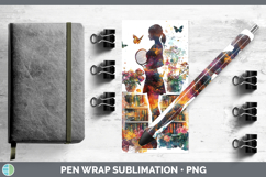 GorgeousBS06 Bookshelf Pen Wrap design.