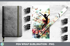 GorgeousBS06 Bookshelf Pen Wrap design.