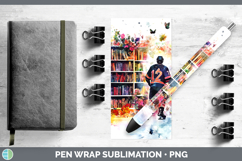 GorgeousBS06 Bookshelf Pen Wrap design.