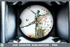 GorgeousBS06 Bookshelf Car Coaster design.