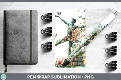 GorgeousBS06 Bookshelf Pen Wrap design.
