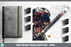 GorgeousBS06 Bookshelf Pen Wrap design.