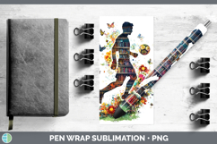 GorgeousBS06 Bookshelf Pen Wrap design.