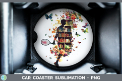 GorgeousBS06 Bookshelf Car Coaster design.