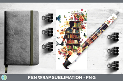 GorgeousBS06 Bookshelf Pen Wrap design.