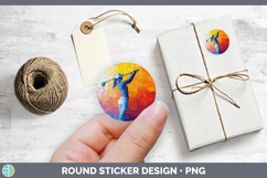 GorgeousBS06 Thick Paint Stickers design.