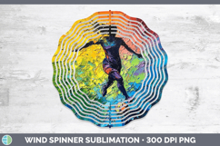 GorgeousBS06 Thick Paint Wind Spinner design.