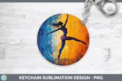GorgeousBS06 Thick Paint Keychain design.