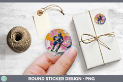 GorgeousBS06 Thick Paint Stickers design.