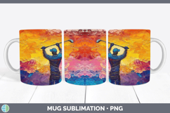 GorgeousBS06 Thick Paint Mug Wrap design.