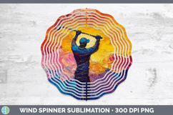 GorgeousBS06 Thick Paint Wind Spinner design.