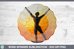 GorgeousBS06 Thick Paint Wind Spinner design.