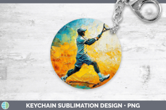 GorgeousBS06 Thick Paint Keychain design.