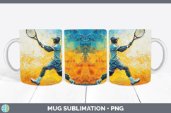 GorgeousBS06 Thick Paint Mug Wrap design.