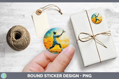 GorgeousBS06 Thick Paint Stickers design.